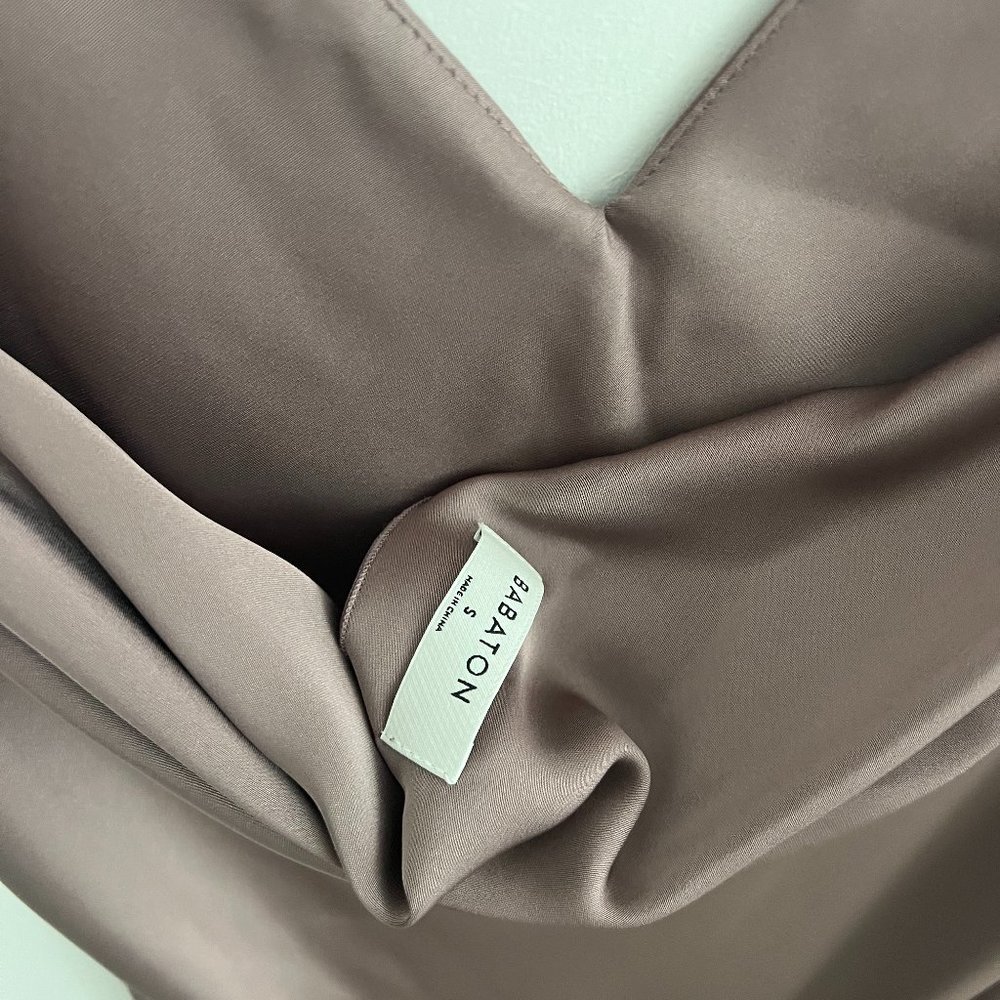 BABATON BELLAMY DRESS - MAUVE SMALL